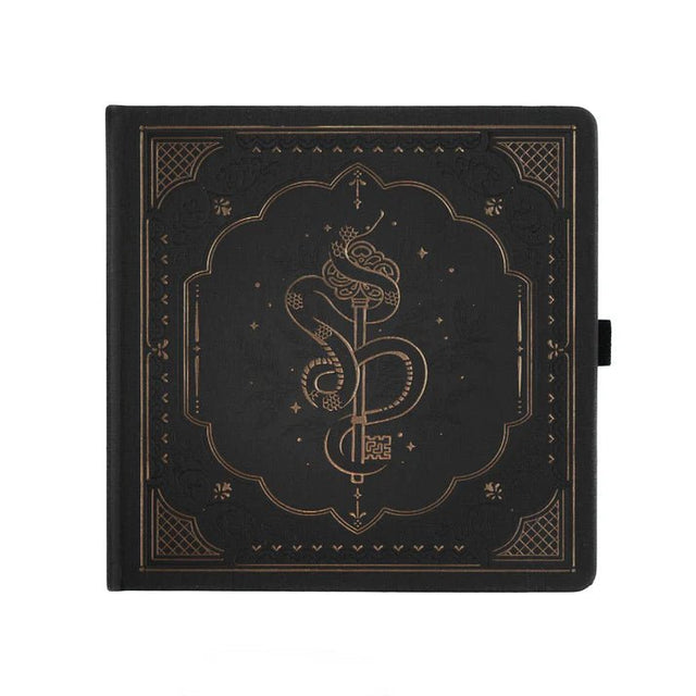 Dotted Notebook Coiled Key SQ - 1 - Archer & Olive - Tidformera