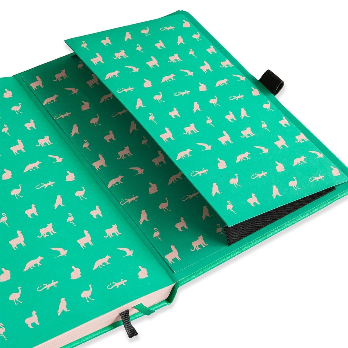 Dotted notebook Earth Collection - Emerald Eduardo Avaroa - 5 - Dingbats* - Tidformera