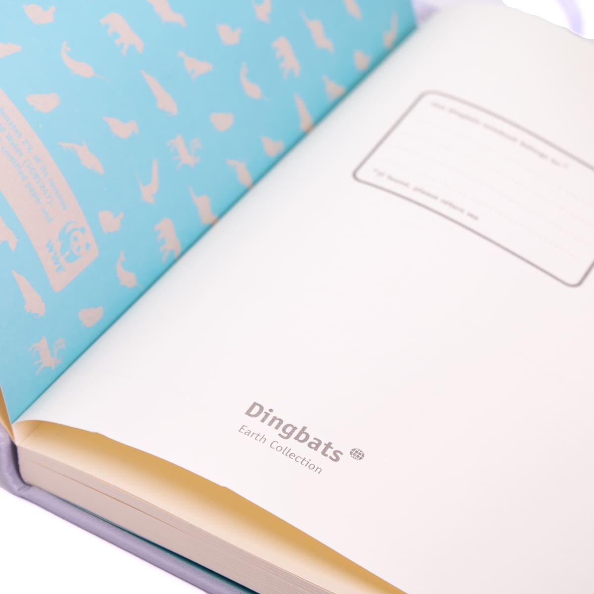 Dotted notebook Earth Collection - Glicine Arctic - Dingbats* - Tidformera