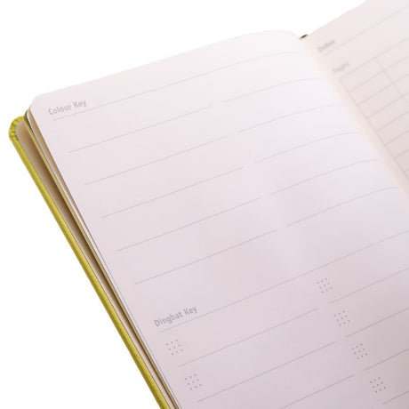 Dotted notebook Earth Collection - Lime Yasuni - 7 - Dingbats* - Tidformera