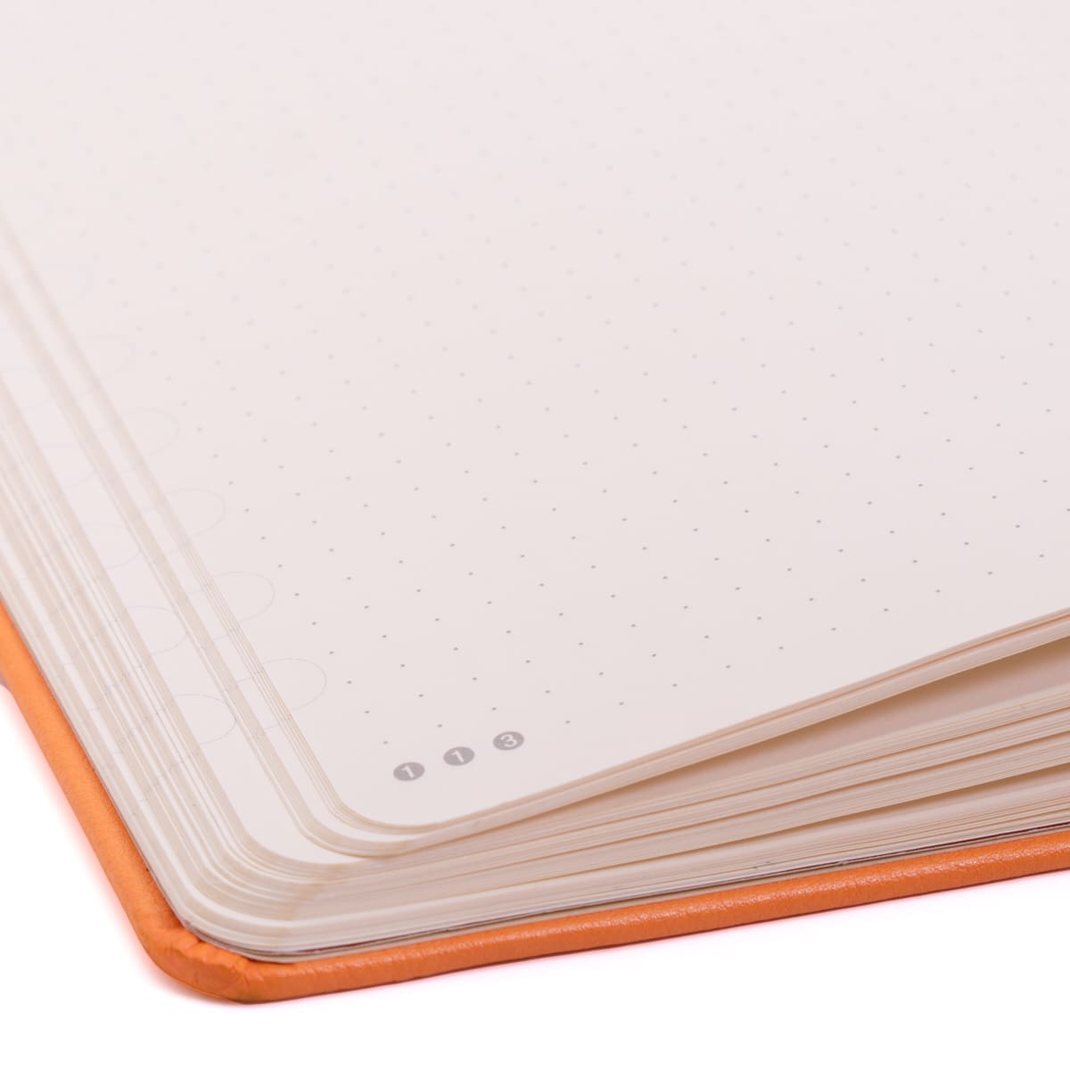 Dotted notebook Earth Collection - Tangerine Serengeti - Dingbats* - Tidformera