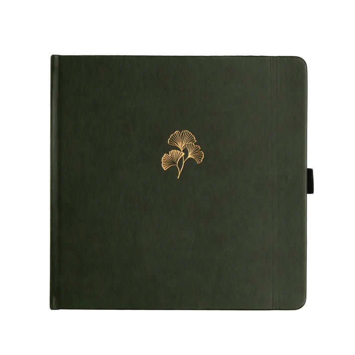 Dotted Notebook Ginkgo Leaf SQ – Tidformera