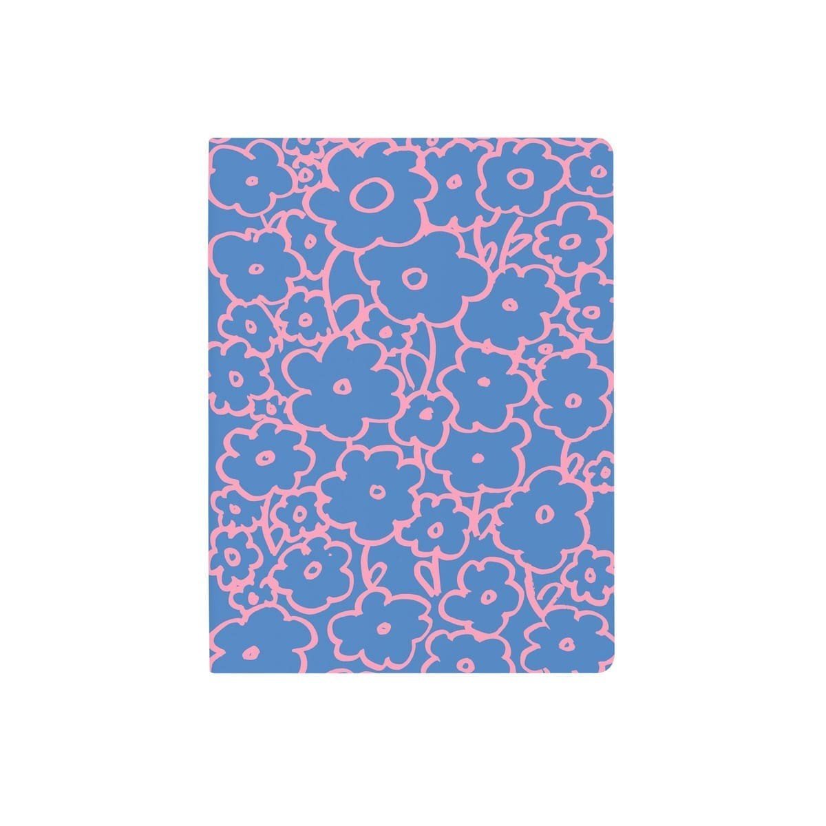 Dotted notebook Graphic L Flower power - Nuuna - Tidformera