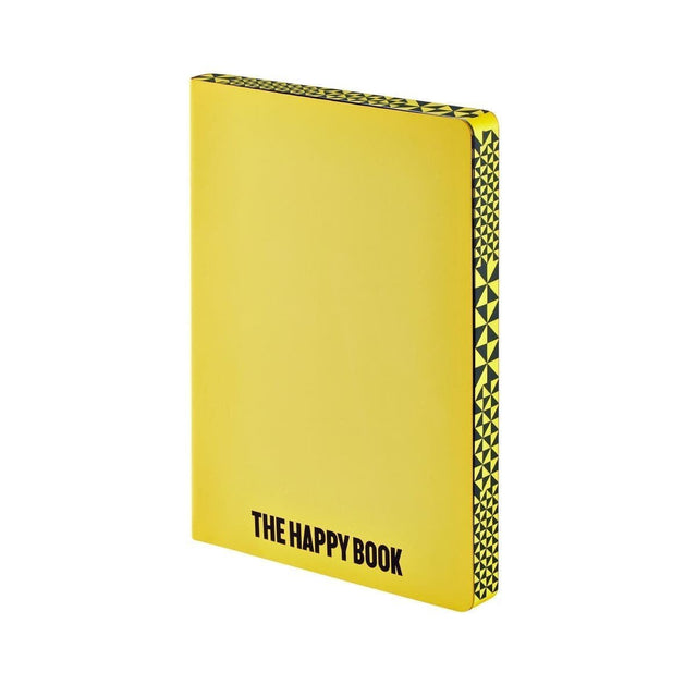 Dotted notebook Graphic L Happy book - Nuuna - Tidformera