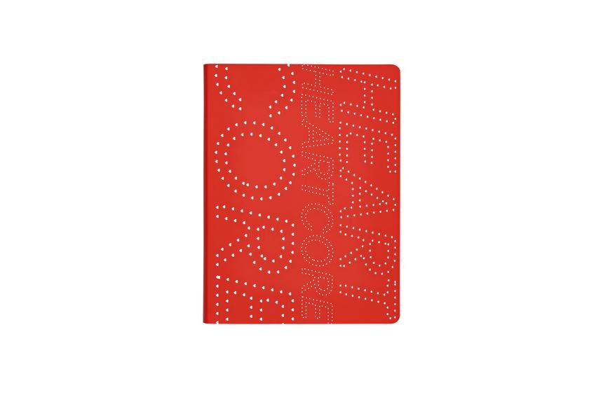 Dotted notebook Graphic L Heart core - Nuuna - Tidformera