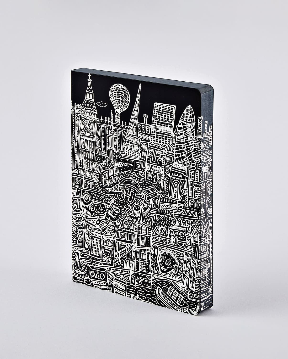 Dotted notebook Graphic L London - Nuuna - Tidformera