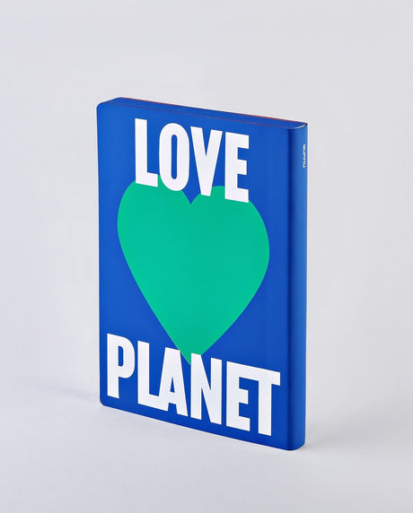 Dotted notebook Graphic L Planet love - Nuuna - Tidformera