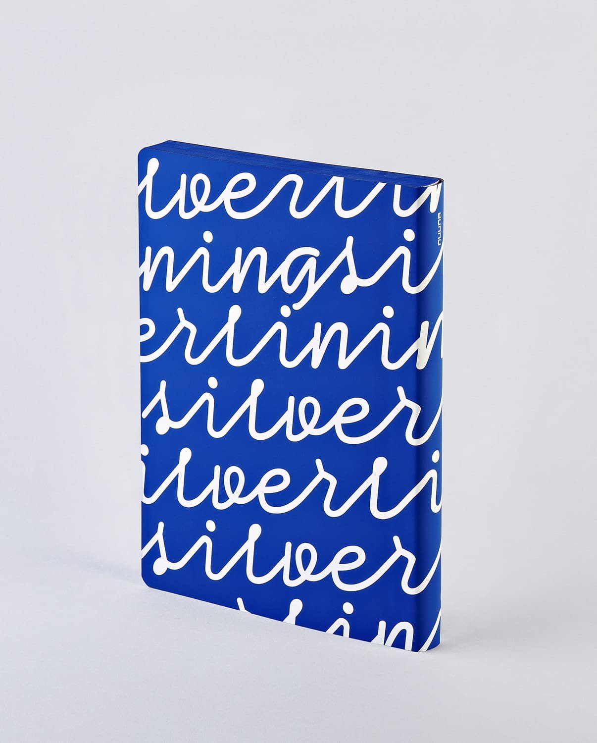 Dotted notebook Graphic L Silver lining - Nuuna - Tidformera