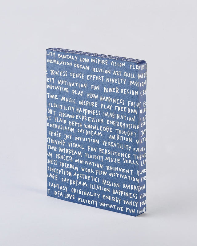 Dotted notebook Graphic L Word plays - Nuuna - Tidformera