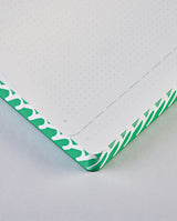 Dotted notebook Graphic L Write Love Play - Nuuna - Tidformera