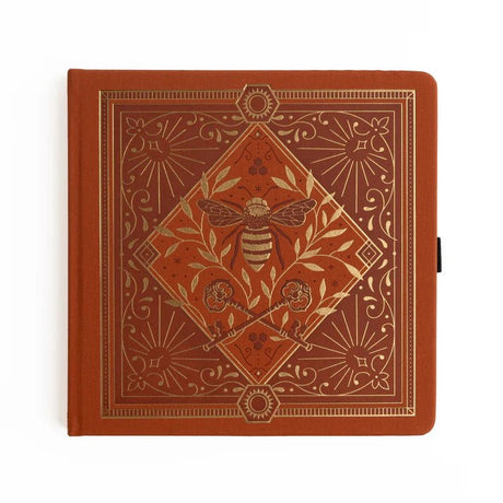 Dotted Notebook Keeper of the Bees in Rust SQ - 1 - Archer & Olive - Tidformera
