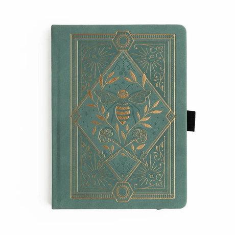 Dotted Notebook Keeper of the Bees in Soft Teal B6 - 1 - Archer & Olive - Tidformera