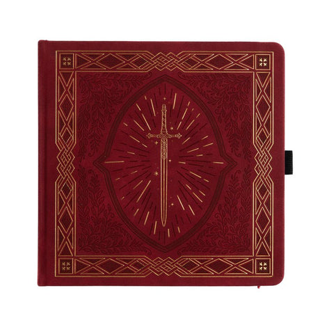 Dotted Notebook Knight's Sword SQ - 1 - Archer & Olive - Tidformera