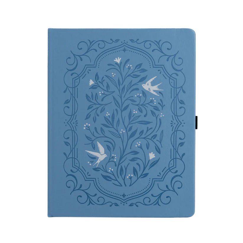 Dotted Notebook - Letter Size - Songbird Blue - 1 - Archer & Olive - Tidformera