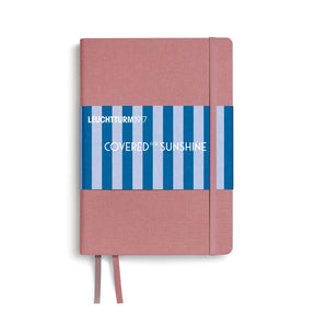 Dotted notebook Lt A5 Covered for Sunshine - Beach Rose - 1 - Leuchtturm1917 - Tidformera