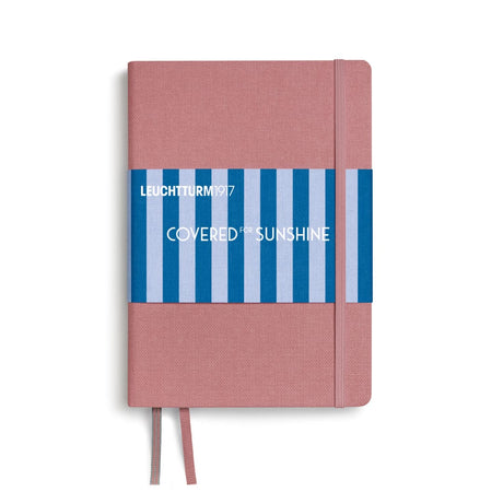 Dotted notebook Lt A5 Covered for Sunshine - Beach Rose - 1 - Leuchtturm1917 - Tidformera