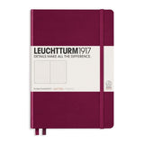 Dotted notebook Lt A5 Hård pärm Port Red - Leuchtturm1917 - Tidformera