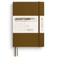 Dotted notebook Lt A5 Mjuk pärm Spicy Brown - Leuchtturm1917 - Tidformera