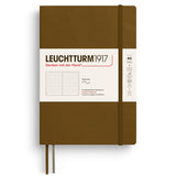 Dotted notebook Lt A5 Mjuk pärm Spicy Brown - Leuchtturm1917 - Tidformera