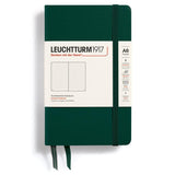 Dotted notebook Lt A6 Hård pärm Forest Green från Leuchtturm1917 - Grön anteckningsbok - Tidformera