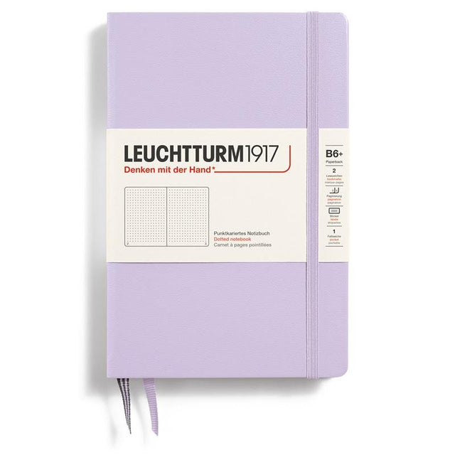 Dotted notebook Lt B6 Hård pärm Lilac från Leuchtturm1917 - Lila anteckningsbok - Tidformera