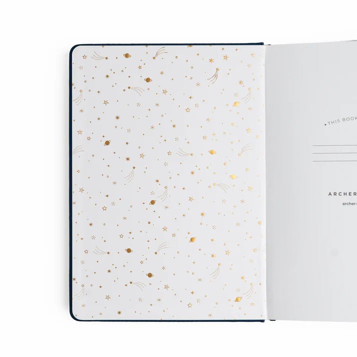 Dotted Notebook Majestic Skies B5 - 3 - Archer & Olive - Tidformera
