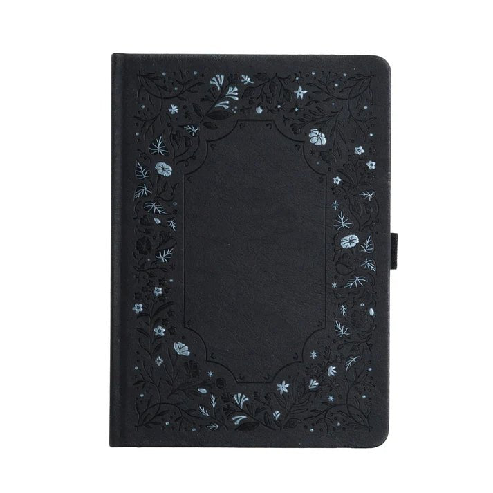 Dotted Notebook Midnight Floral B5 - 1 - Archer & Olive - Tidformera