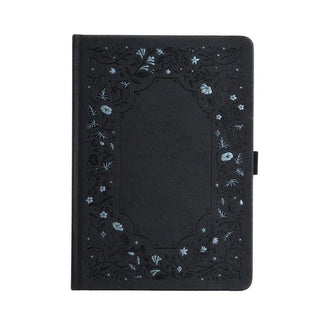 Dotted Notebook Midnight Floral B5 - 1 - Archer & Olive - Tidformera