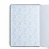 Dotted Notebook Midnight Floral in Gray B5 - 3 - Archer & Olive - Tidformera