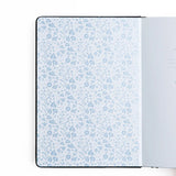 Dotted Notebook Midnight Floral SQ - 2 - Archer & Olive - Tidformera