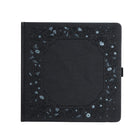 Dotted Notebook Midnight Floral SQ - 1 - Archer & Olive - Tidformera