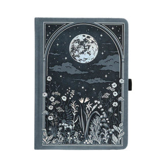 Dotted Notebook Moonlit Garden A5 - 1 - Archer & Olive - Tidformera