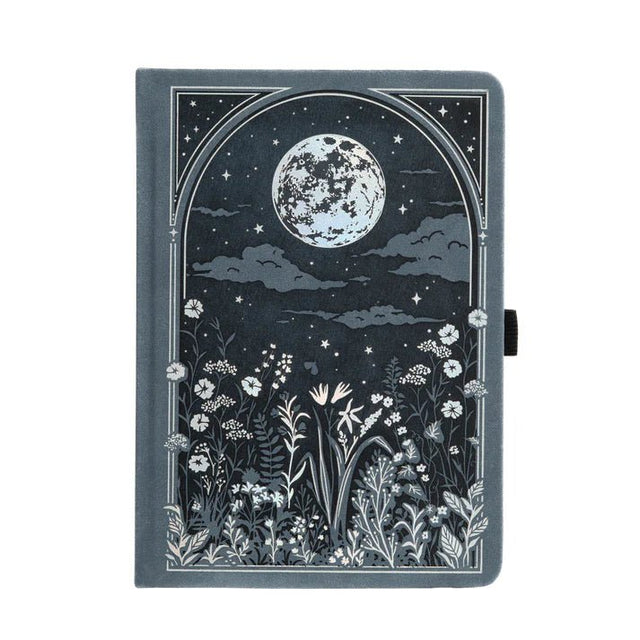 Dotted Notebook Moonlit Garden A5 - 1 - Archer & Olive - Tidformera