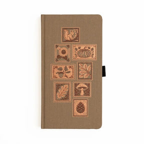 Dotted Notebook - Slim - Stamp Collector - 1 - Archer & Olive - Tidformera