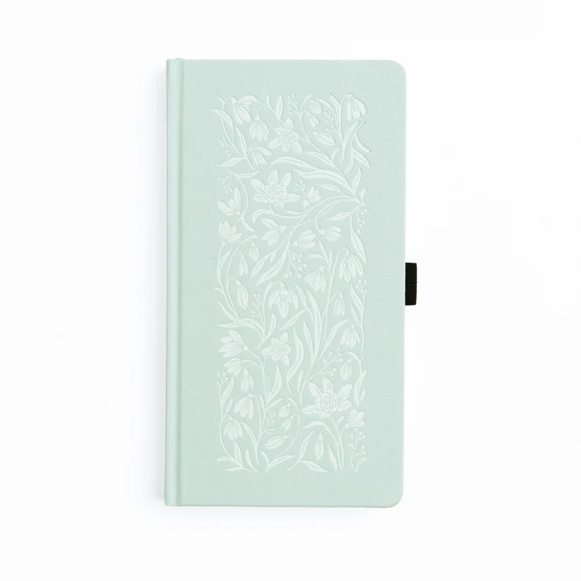 Dotted Notebook Snowdrops Slim - 1 - Archer & Olive - Tidformera