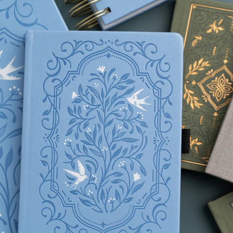 Dotted Notebook Songbird A5 - 2 - Archer & Olive - Tidformera