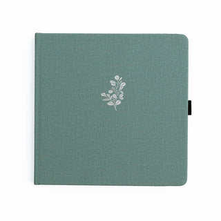 Dotted Notebook SQ - Eucalyptus - 1 - Archer & Olive - Tidformera