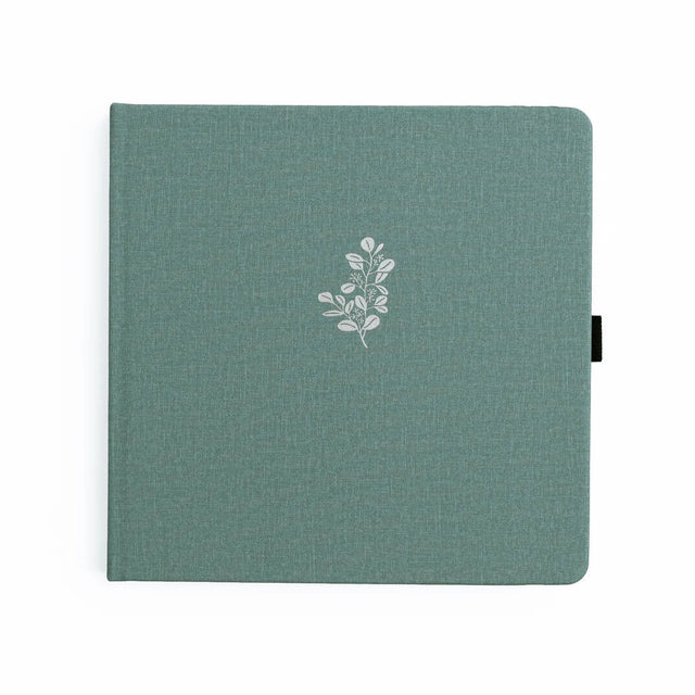 Dotted Notebook SQ - Eucalyptus - 1 - Archer & Olive - Tidformera