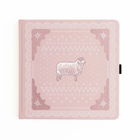 Dotted Notebook SQ - Homespun - 1 - Archer & Olive - Tidformera