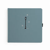 Dotted Notebook SQ - Lamp Post - 1 - Archer & Olive - Tidformera