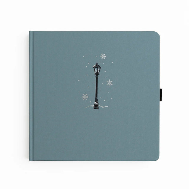 Dotted Notebook SQ - Lamp Post - 1 - Archer & Olive - Tidformera