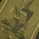 Dotted Notebook SQ - Literary frog - 2 - Archer & Olive - Tidformera