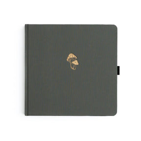 Dotted Notebook SQ - Mushrooms - 1 - Archer & Olive - Tidformera