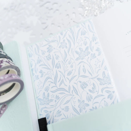 Dotted Notebook SQ - Snowdrops - 6 - Archer & Olive - Tidformera