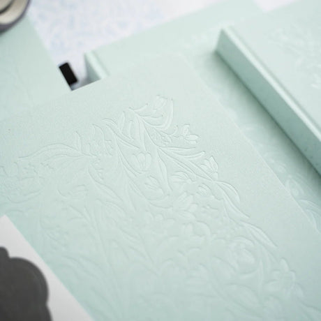 Dotted Notebook SQ - Snowdrops - 7 - Archer & Olive - Tidformera