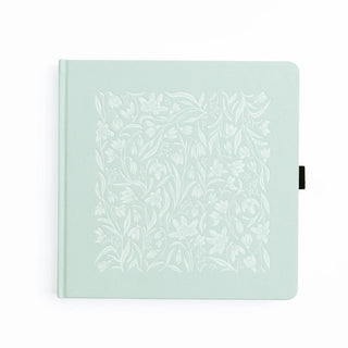 Dotted Notebook SQ - Snowdrops - 1 - Archer & Olive - Tidformera