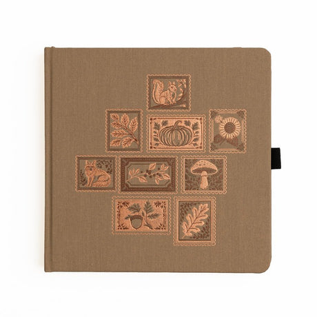Dotted Notebook SQ - Stamp Collector - 1 - Archer & Olive - Tidformera