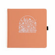 Dotted Notebook SQ - Wildflowers framed - 1 - Archer & Olive - Tidformera