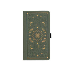 Dotted Notebook Storybook In Vintage Olive Slim - 1 - Archer & Olive - Tidformera