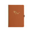 Dotted Notebook Swirling Leaves B5 - Archer & Olive - Tidformera